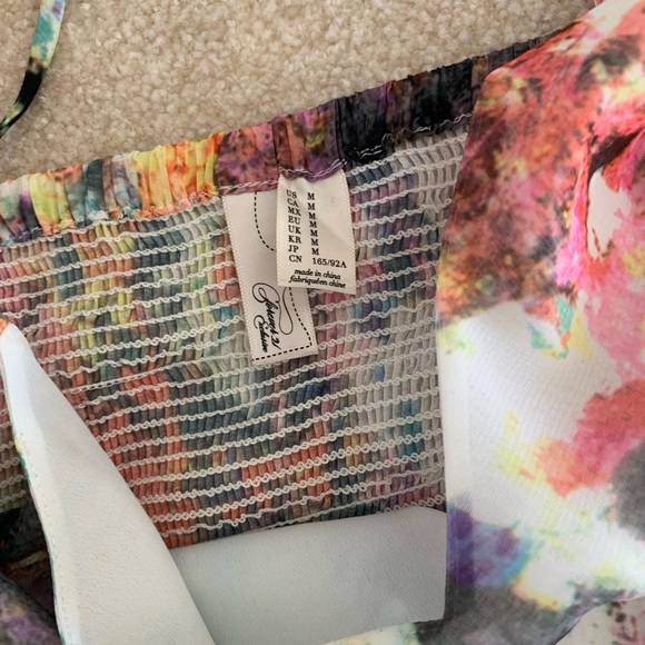 Multi Colored Print Dress - Picture 5 of 8